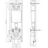 Инсталляция для унитаза Ideal Standard W370567+W3708AA