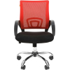 Офисное кресло Chairman 696 LT хром TW красный (7024141)