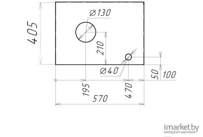 Столешница Grossman Флай 60 (506002)