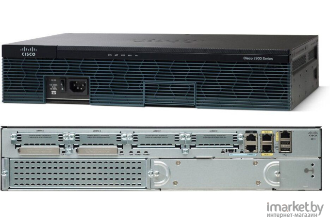 Маршрутизатор Cisco 2911/K9 (CISCO2911/K9)