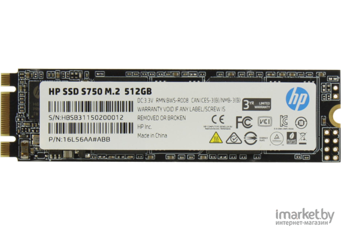 SSD HP M.2 512Gb S750 Series (16L56AA#ABB)