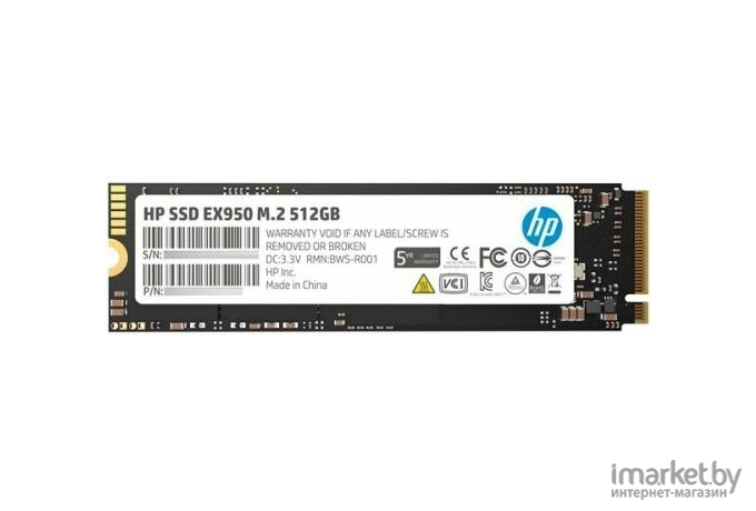 Жесткий диск (накопитель) HP M.2 512Gb EX950 Series (5MS22AA#ABB)