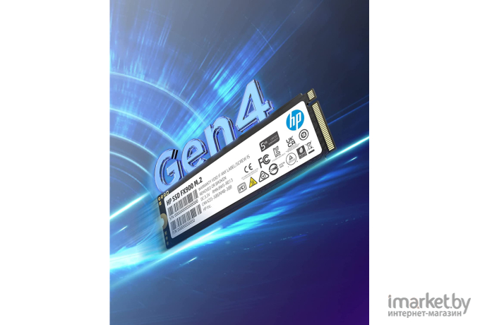 Жесткий диск (накопитель) HP SSD M.2 1.0Tb FX900 Series (57S53AA#UUF)