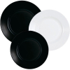 Набор столовой посуды Luminarc Plumi BlackWhite V2484