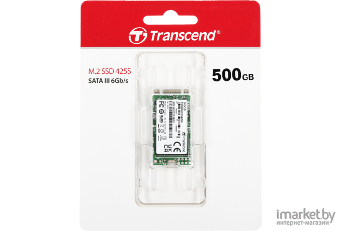 Жесткий диск (накопитель) SSD Transcend M.2 500Gb MTS425 (TS500GMTS425S)