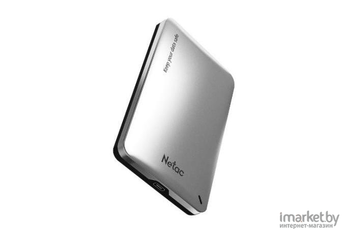 Внешний корпус Netac WH12 для 2.5 SATA -gt; USB3.0 серебристый (NT07WH12-30AC)