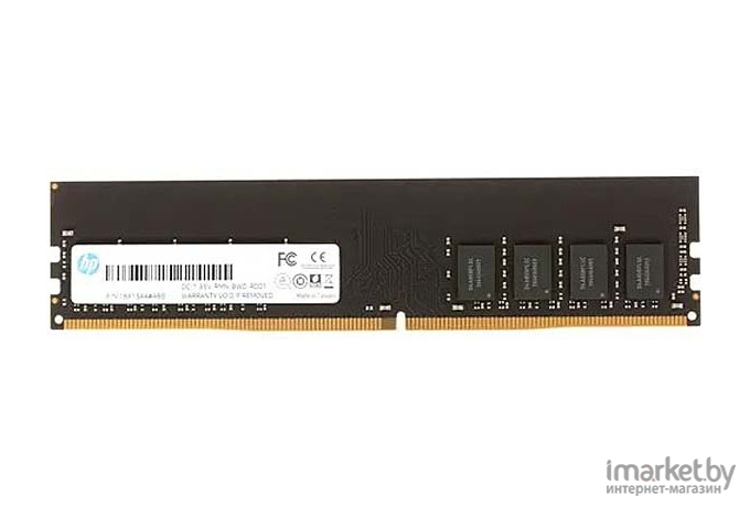 Оперативная память HP DDR4 DIMM 4Gb PC21300 2666Mhz CL19 V2 (7EH54AA#ABB)