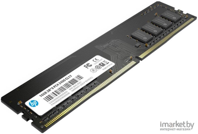 Оперативная память HP DDR4 DIMM 16Gb PC19200 2400Mhz CL17 V2 (7EH53AA#ABB)