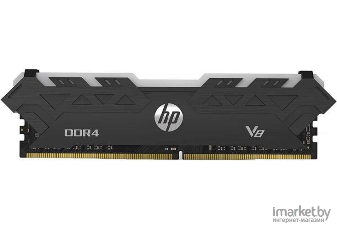 Оперативная память HP DDR4 DIMM 16Gb PC25600 3200Mhz 16-18-18-38 V8 RGB с радиатором (8MG02AA#ABB)