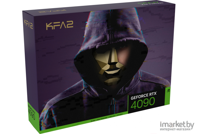Видеокарта KFA2 GeForce RTX 4090 SG 1-Click OC 24GB GDDR6X (49NXM5MD6DSK)