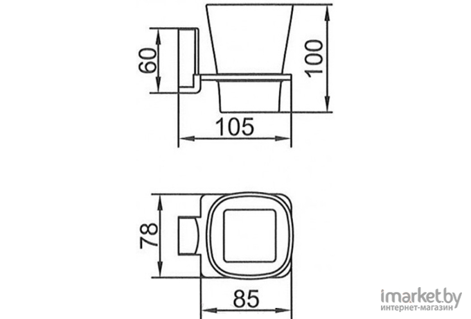 Держатель для стакана Ledeme L30306U