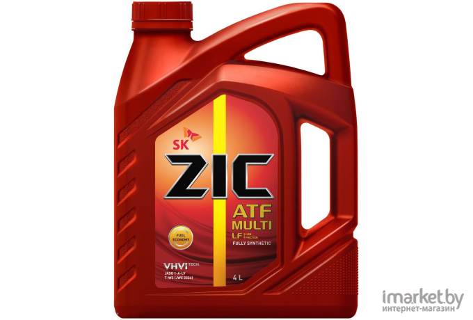 Трансмиссионное масло ZIC ATF Multi LF 4л (162665)
