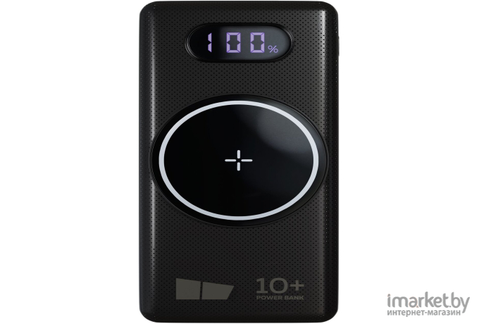Портативное зарядное устройство More choice 10000mAh 3USB 3.0A черный (PB70S-10B)