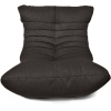 Бескаркасное кресло Loftyhome Кокон XL рогожка Bagama Dark