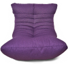 Бескаркасное кресло Loftyhome Кокон XL рогожка Bagama Violet