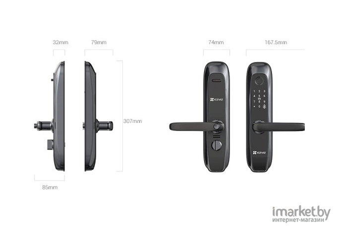 Интеллектуальный замок Ezviz L2 (CS-L2-11FCP)