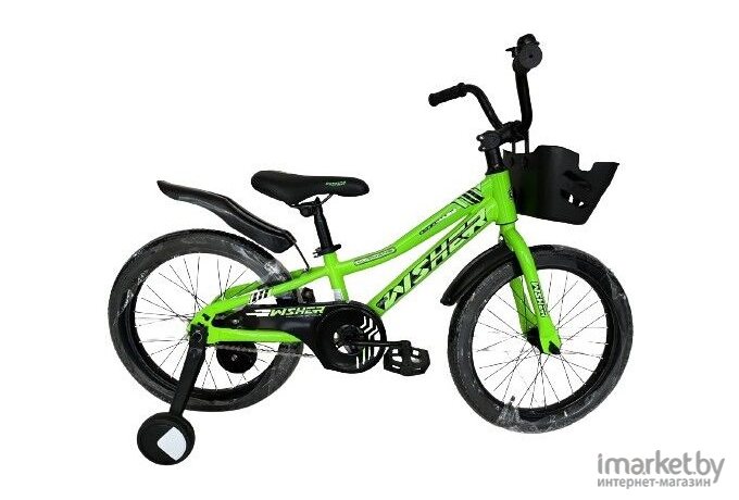 Детский велосипед Amigo 001 Wisher 18 зеленый