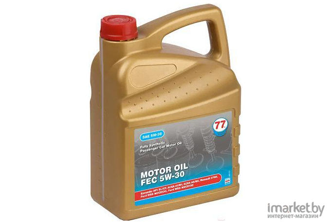 Масло моторное синтетическое 77 Lubricants Motor Oil FEC 5W-30 5л (707796)