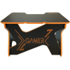 Компьютерный стол Generic Comfort Gamer Mini Seven/DS/NO черно-оранжевый