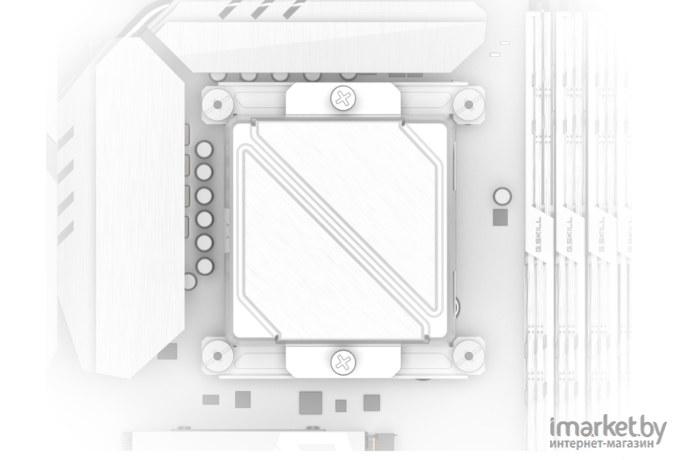 Кулер для процессора ID-Cooling DashFlow 240 Basic White