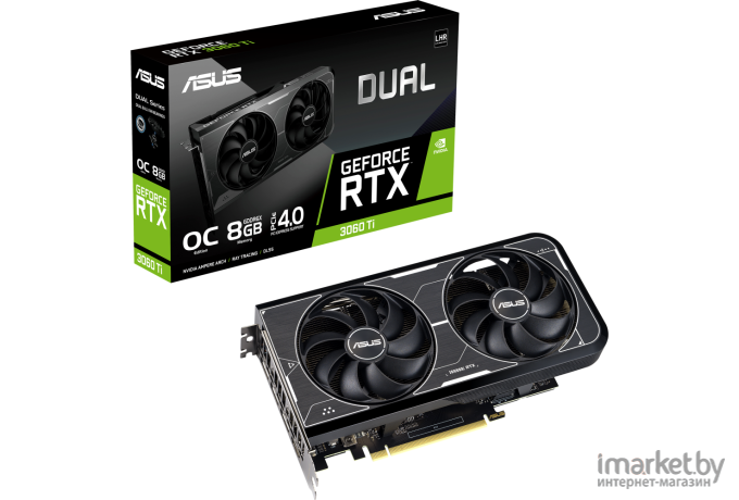 Видеокарта ASUS Dual GeForce RTX 3060 Ti OC Edition 8GB GDDR6X (DUAL-RTX3060TI-O8GD6X)