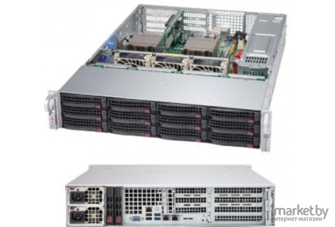 Корпус Supermicro SuperChassis CSE-826BAC4-R1K23WB 1200W