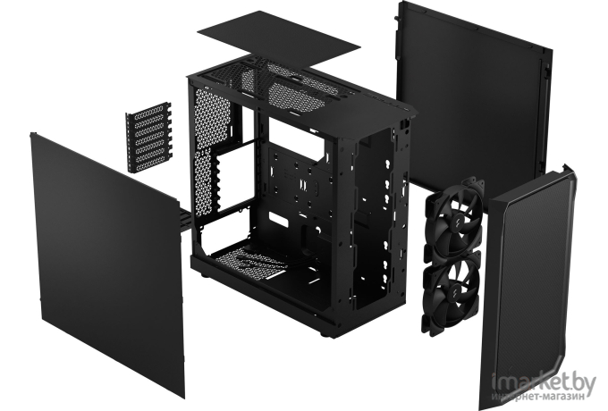 Корпус Fractal Design Focus 2 Black Solid (FD-C-FOC2A-07)