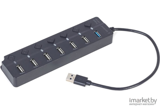 USB-хаб Gembird 1xUSB3.1+6xUSB2.0 (UHB-U3P1U2P6P-01)