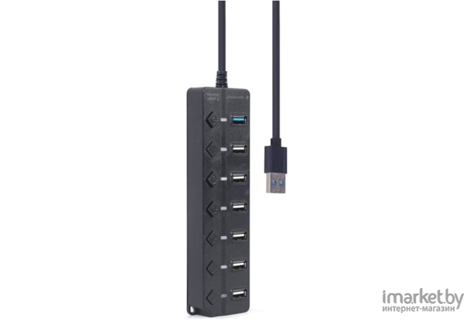 USB-хаб Gembird 1xUSB3.1+6xUSB2.0 (UHB-U3P1U2P6P-01)