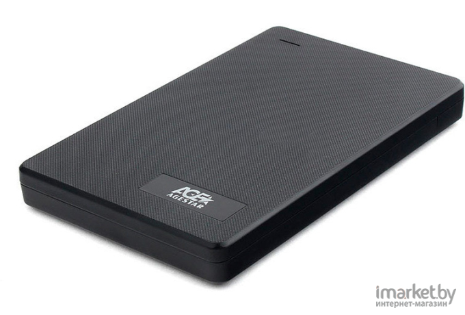 Внешний корпус AgeStar для HDD/SSD 3UB2AX2C SATA I/II/III USB3.0 2.5 алюминий черный