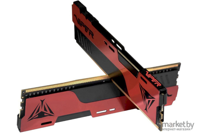 Оперативная память Patriot Viper EliteII RTL DDR4 2x8Gb 2666MHz с радиатором (PVE2416G266C6K)