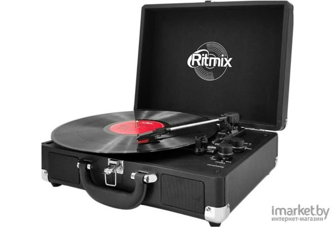 Виниловый проигрыватель Ritmix LP-120B Black