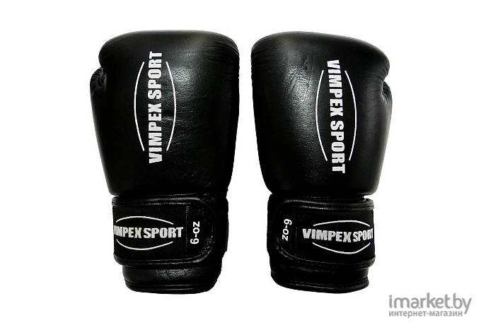 Перчатки боксерские Vimpex Sport 3009 thai 6 черный