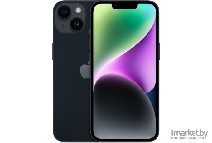 Смартфон Apple iPhone 14 128GB Midnight A2881 (MPUD3J/A)