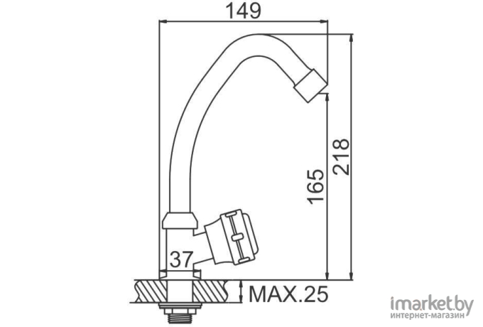 Смеситель Ledeme L4195