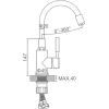 Смеситель Ledeme L1399-1