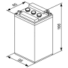 Мотоаккумулятор Bosch B49-6 8 А/ч (0092M4F100)