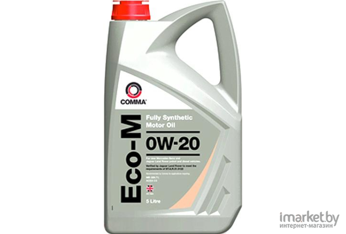 Моторное масло Comma ECO-M 0W-20 5л (ECOM5L)