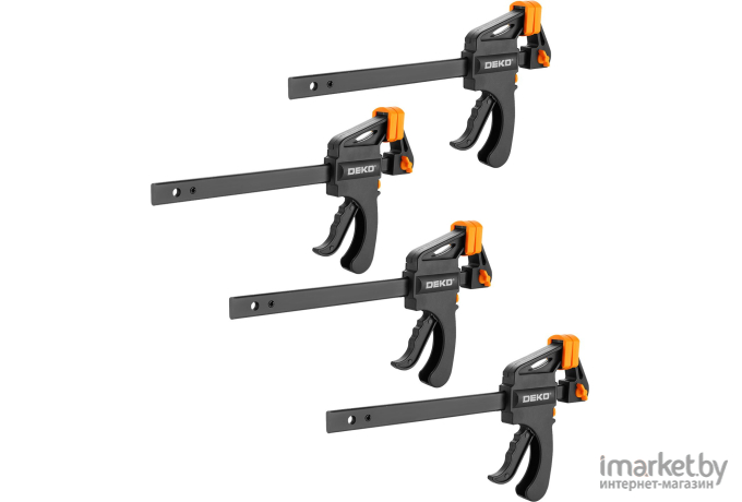 Набор струбцин Deko 150 мм CL150-4 (065-0666)