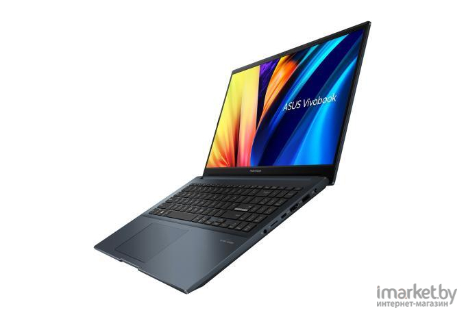 Ноутбук Asus Vivobook Pro 15 M6500QH-HN038 Ryzen 5 5600H 16Gb синий (90NB0YJ1-M001T0)