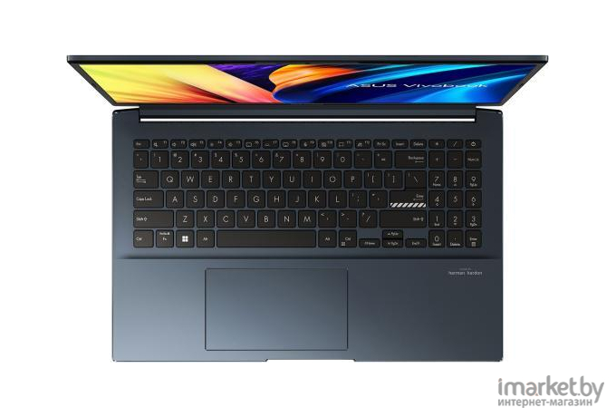 Ноутбук Asus Vivobook Pro 15 M6500QH-HN038 Ryzen 5 5600H 16Gb синий (90NB0YJ1-M001T0)