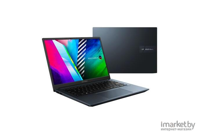 Ноутбук Asus Vivobook Pro 15 M6500QH-HN038 Ryzen 5 5600H 16Gb синий (90NB0YJ1-M001T0)