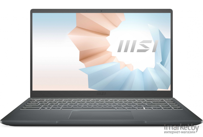 Ноутбук MSI Modern 14 B11MOU-1238RU Core i5 темно-серый (9S7-14D334-1238)