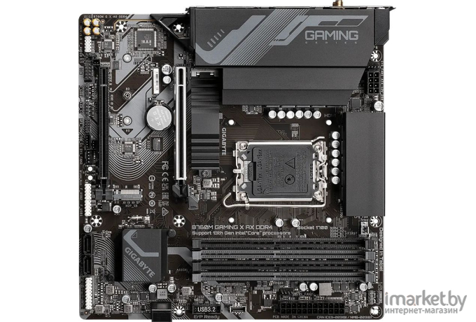 Материнская плата Gigabyte B760M G X AX DDR4 Soc-1700 Intel