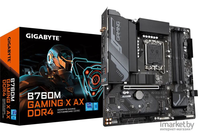 Материнская плата Gigabyte B760M G X AX DDR4 Soc-1700 Intel
