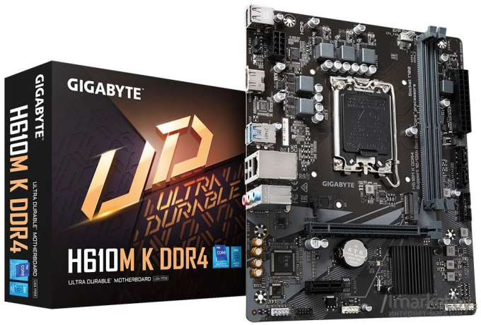 Материнская плата Gigabyte H610M K DDR4 Soc-1700 Intel