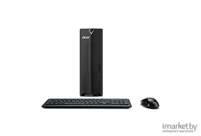 Компьютер Acer Aspire XC-830 Cel J4025 черный (DT.BE8ER.00A)