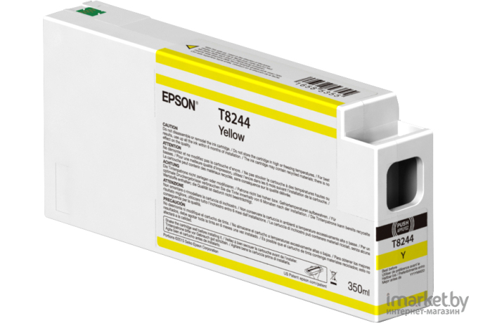 Картридж струйный Epson C13T824400 желтый