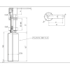 Дозатор для мыла Kerama Marazzi Logica хром (LO.dis.02/CR)