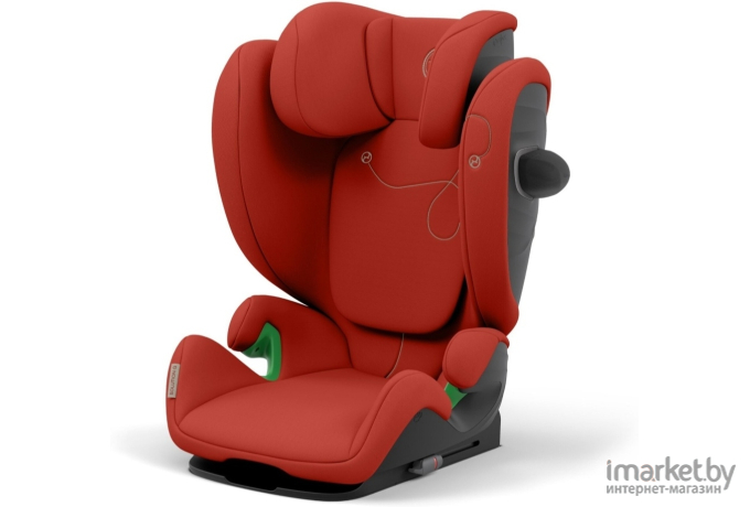 Автокресло Cybex Solution G i-fix hibiscus red